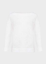 Avia Cotton Slub T-Shirt, White, hi-res