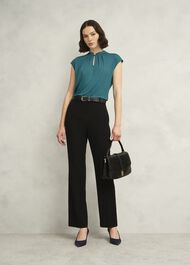 Maeve Top, Myrtle Green, hi-res