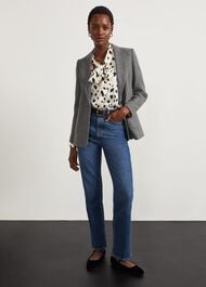 Marlow Jacket, Black White, hi-res