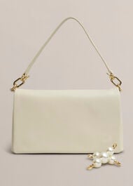 Jas Pearl Clutch, Warm Ivory, hi-res