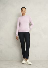 Indah Sweater With Cashmere, Dusted Pink, hi-res