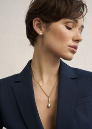 Bette Pendant Necklace, Gold, hi-res