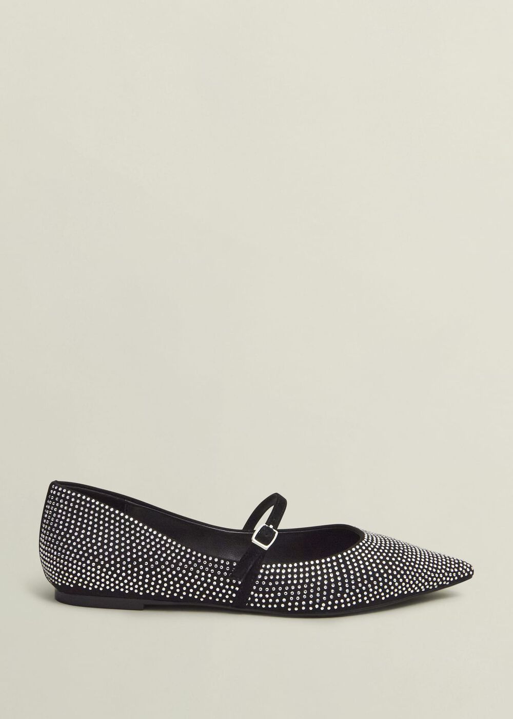Sabina Jewelled Mary Janes, Silver, hi-res