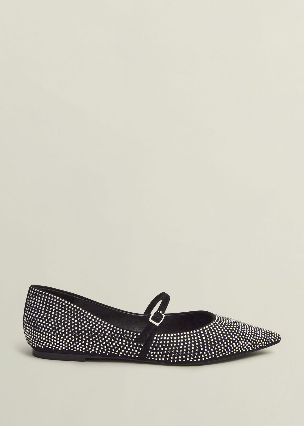 Sabina Jewelled Mary Janes, Silver, hi-res