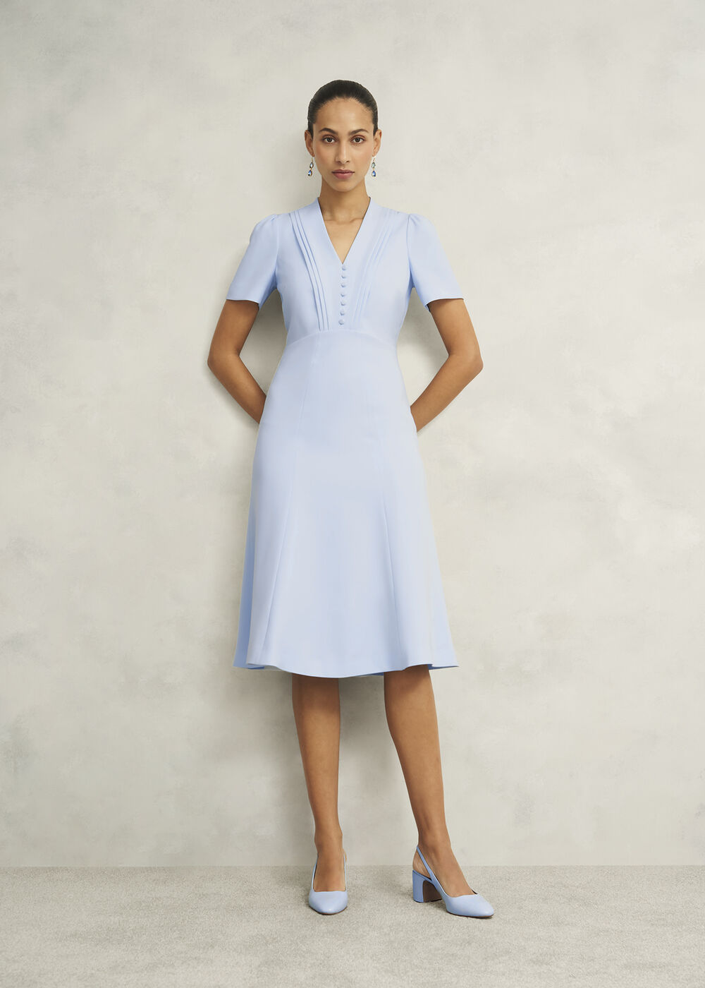 Willa Dress, Pale Blue, hi-res