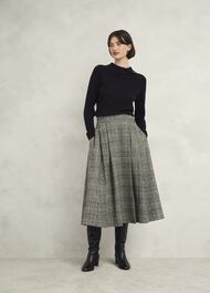 Talia Wool Cashmere Sweater, Black, hi-res