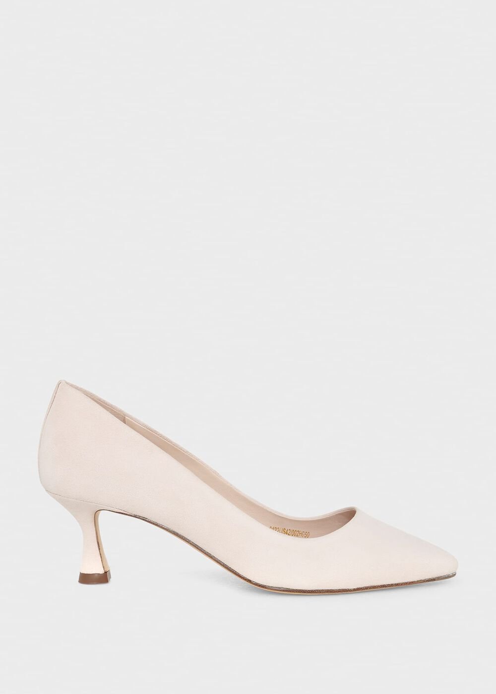 Esther Court Shoes, Pale Pink, hi-res