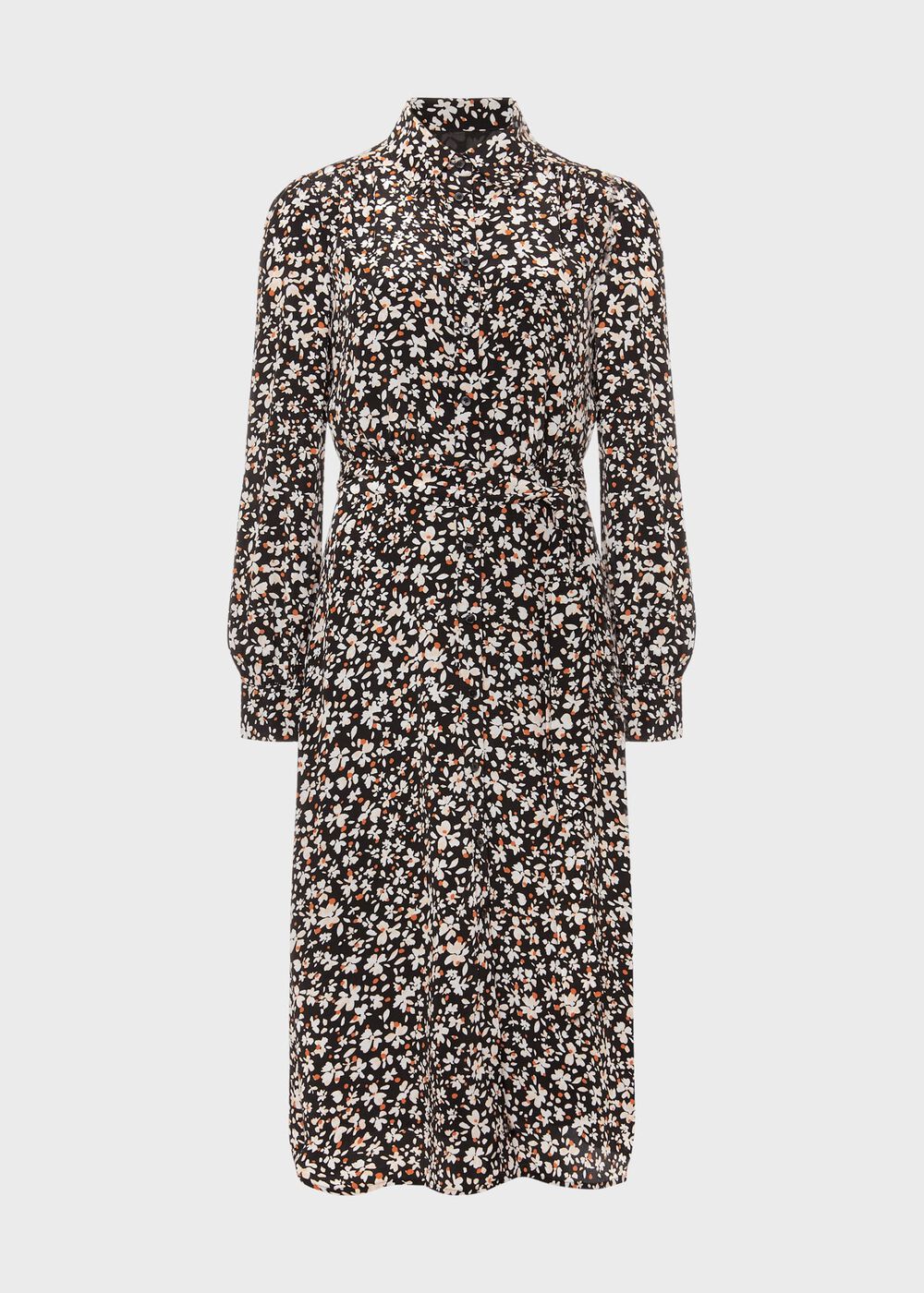 Petite Morgen Dress, Black Multi, hi-res