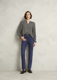 Foley Straight Jeans, Dark Mid Wash, hi-res
