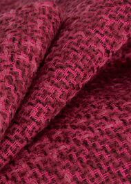 Ramona Tweed Skirt, Berry, hi-res