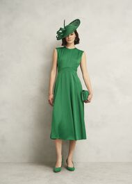 Melanie Fascinator, Amethyst Green, hi-res