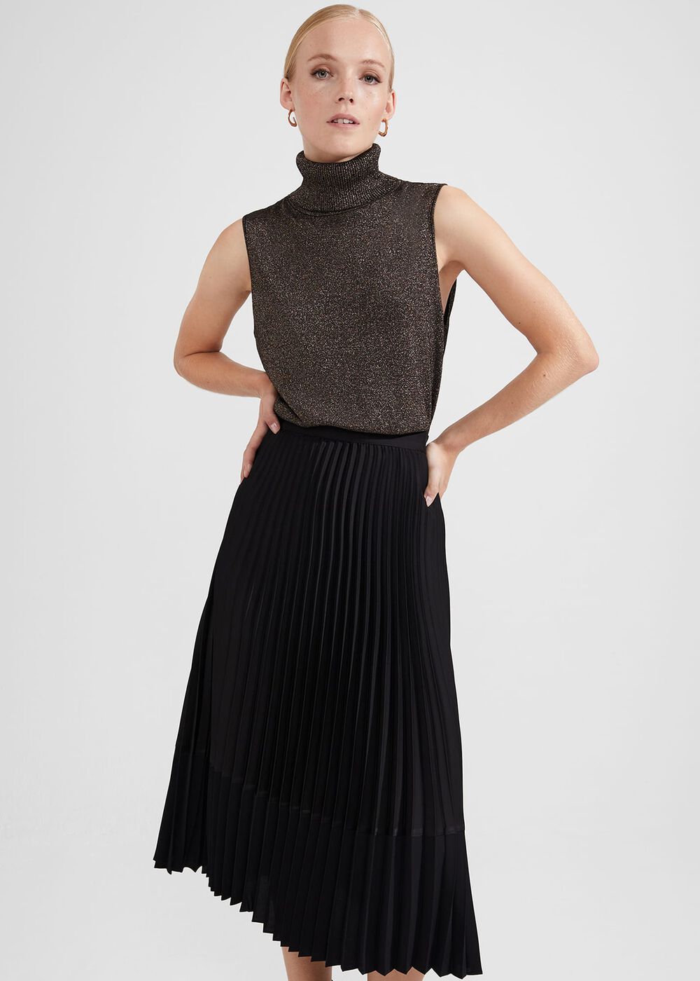 Thandie Skirt, Black, hi-res