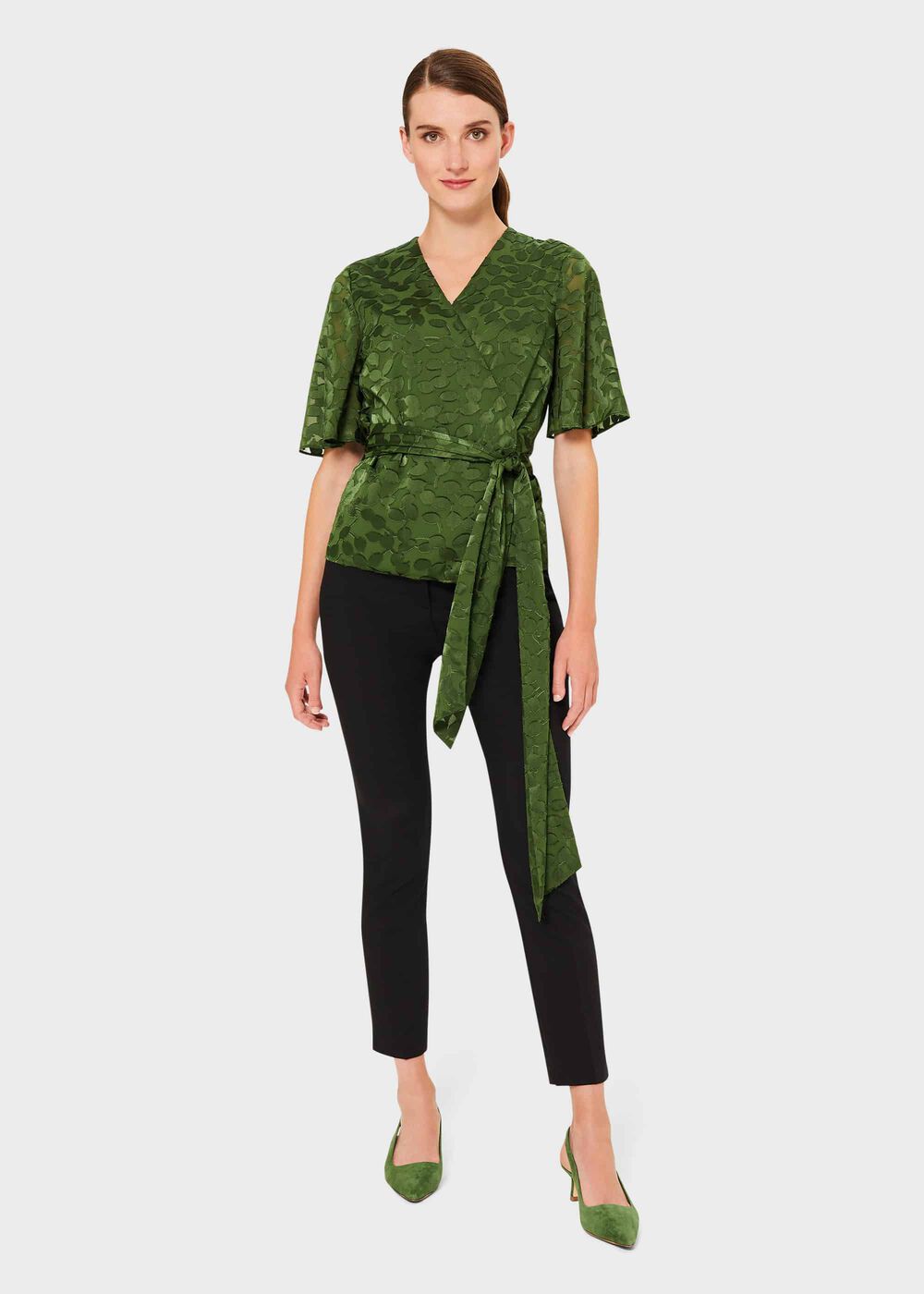Dorothy Blouse, Fern Green, hi-res
