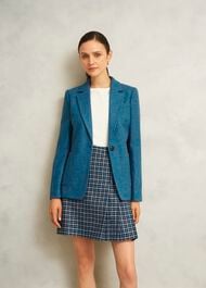 Lilla Wool Jacket, Blue, hi-res
