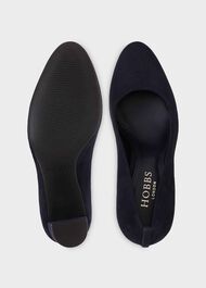 Sheri Court Shoes, Navy, hi-res