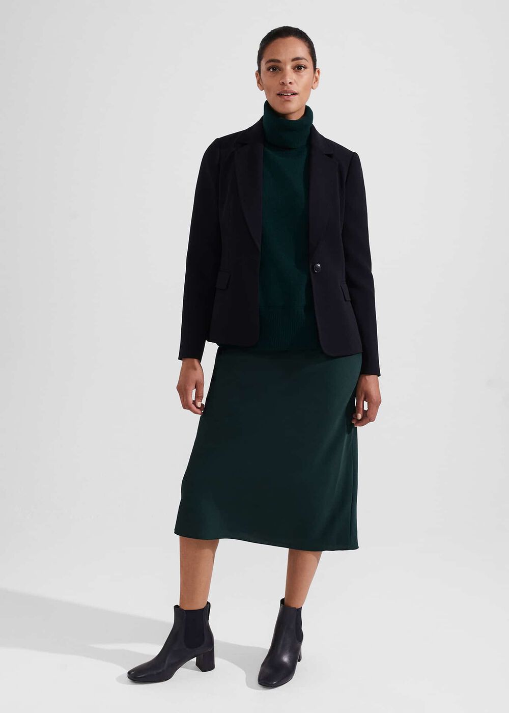 Imogen Chelsea Boots, Navy, hi-res