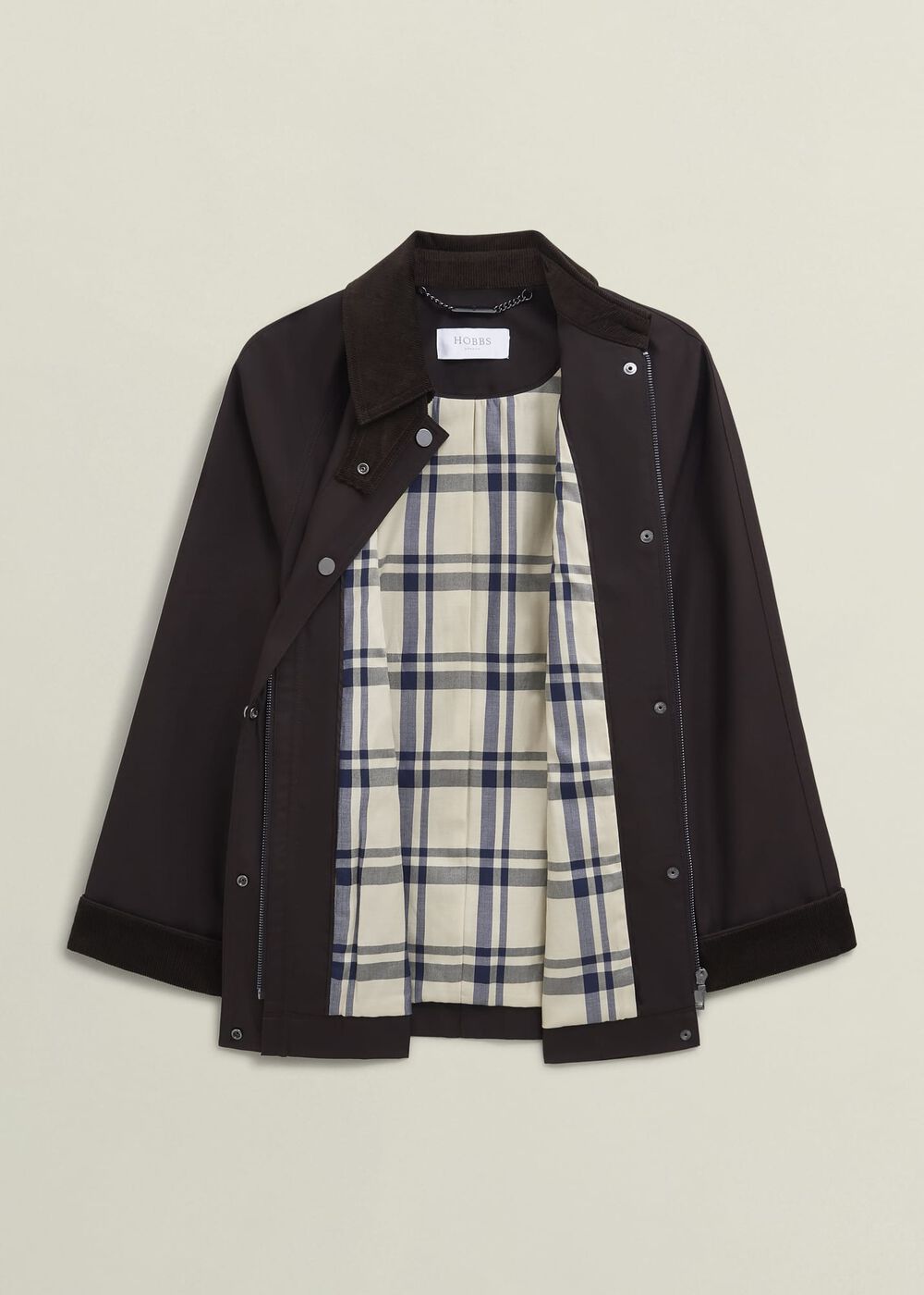 Gabby Barn Jacket, Chocolate, hi-res