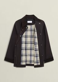 Gabby Barn Jacket, Chocolate, hi-res