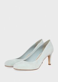 Lizzie Court Shoes, Sage Green, hi-res