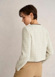 Carey Tweed Jacket, Camel Ivory, hi-res