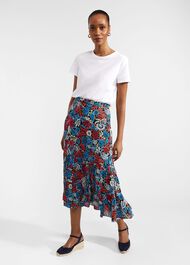 Adaline Cotton Slub T-Shirt, White, hi-res