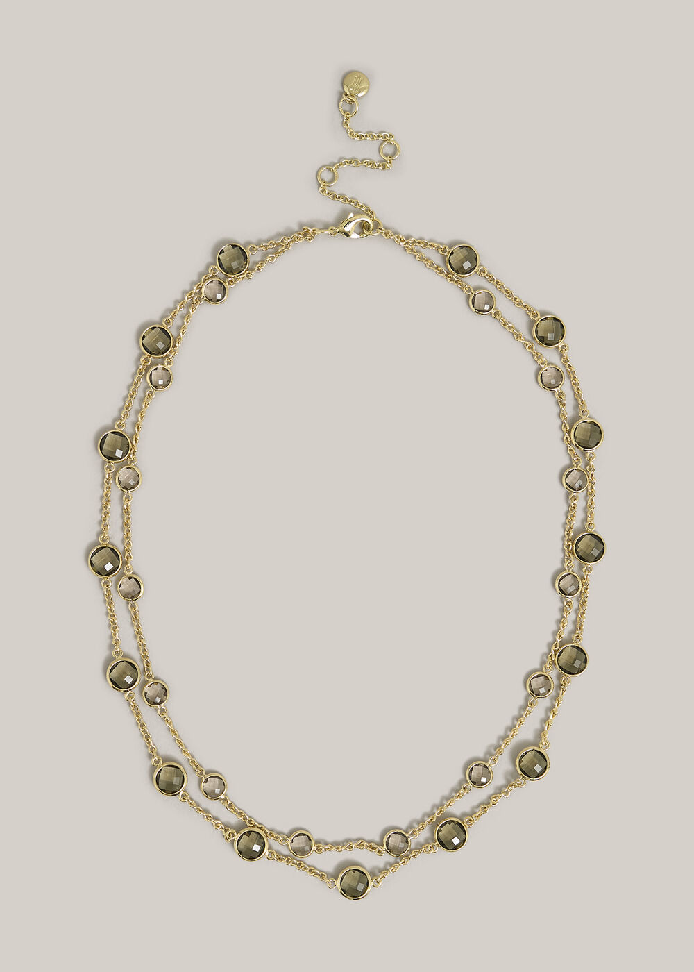 Rosabel Necklace, Gold, hi-res