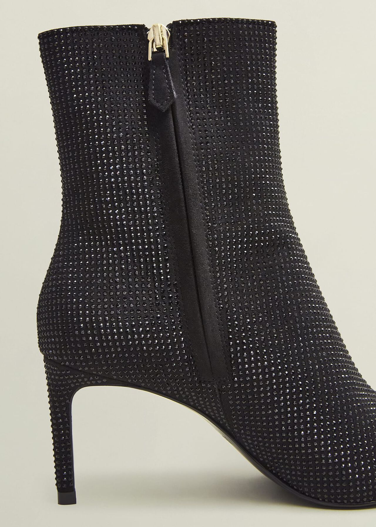 Cassia Ankle Boots, Black, hi-res