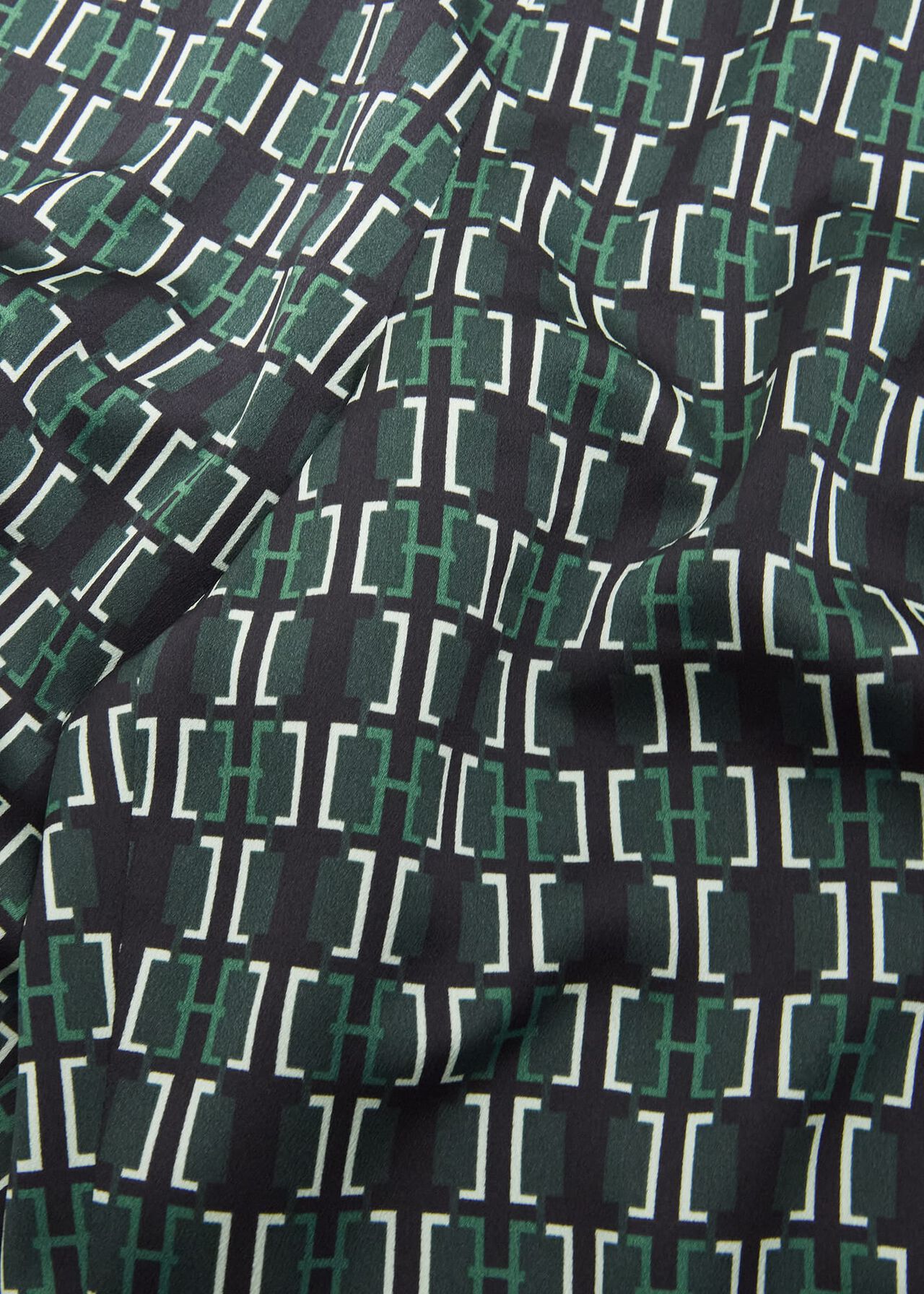 Finwell Satin Trousers, Multi, hi-res