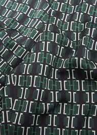 Finwell Satin Trousers, Multi, hi-res