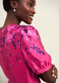 Evangeline Dress, Pink Multi, hi-res