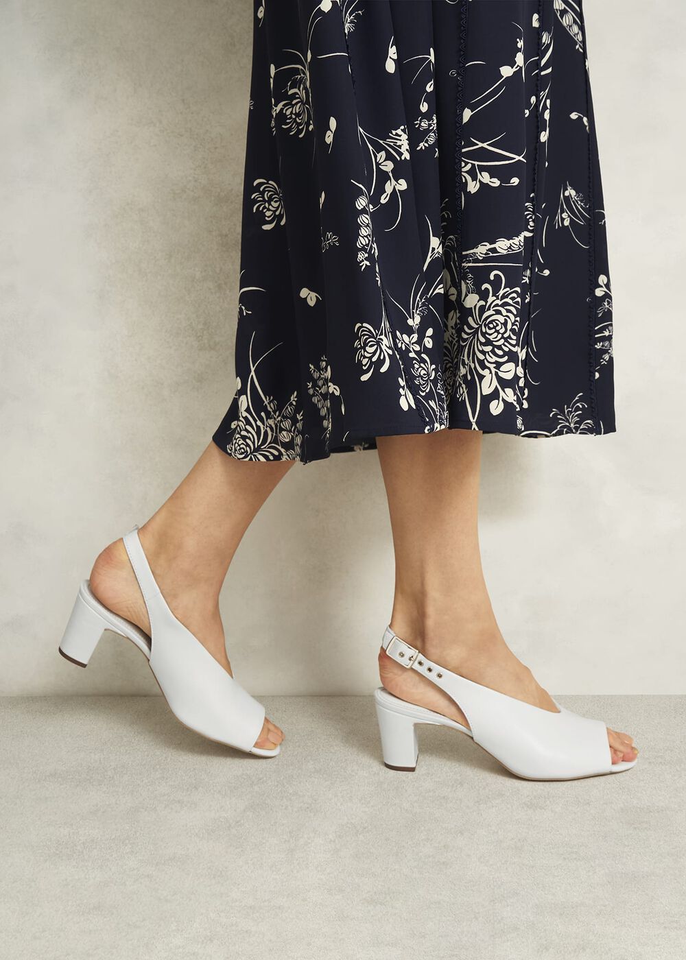 Kali Leather Sandal, Ivory, hi-res