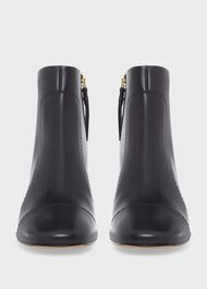 Leila Ankle Boots, Navy, hi-res