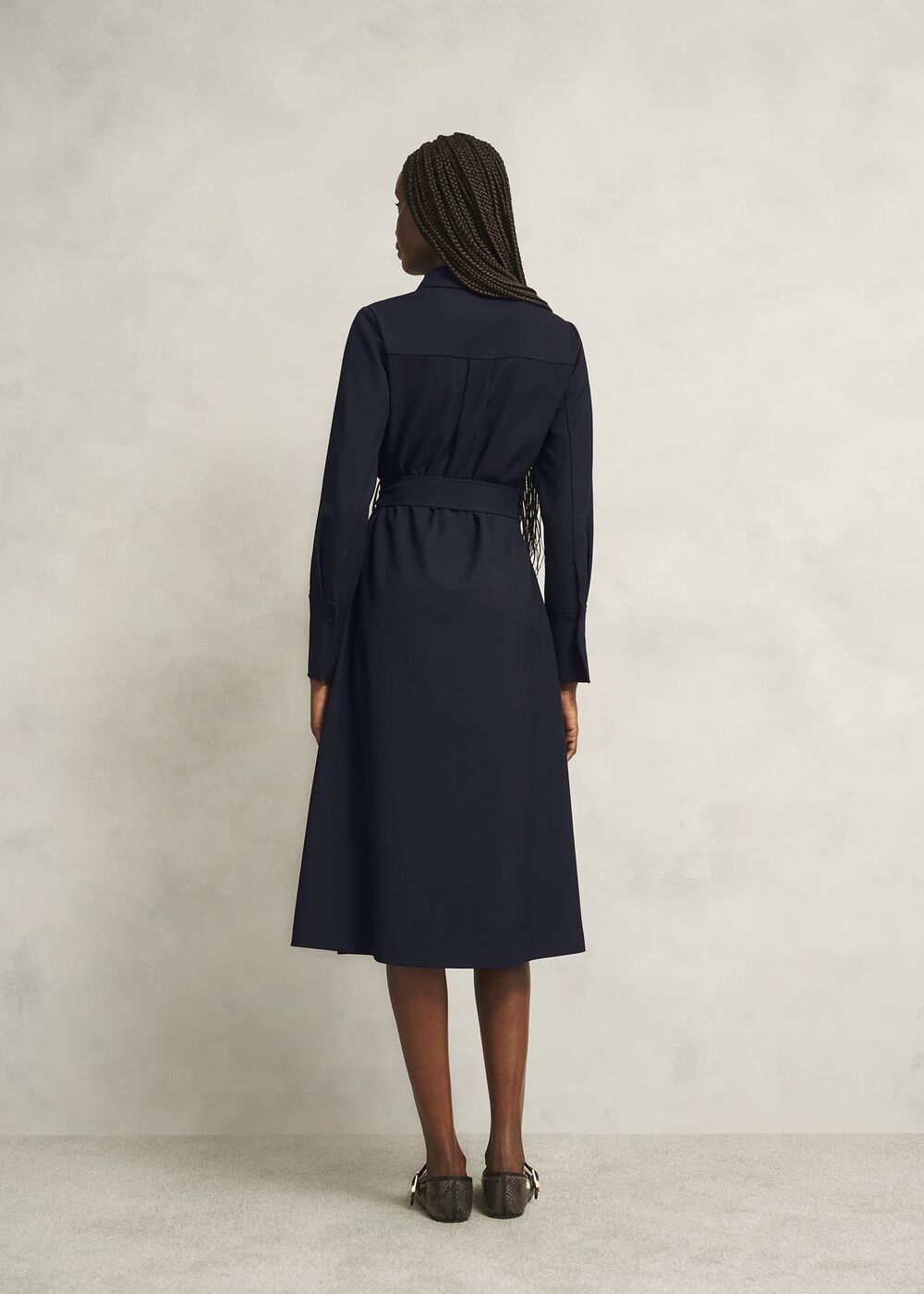 Lyla Dress, Navy, hi-res