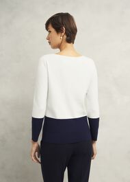 Alice Sweater, Ivory Midnight, hi-res
