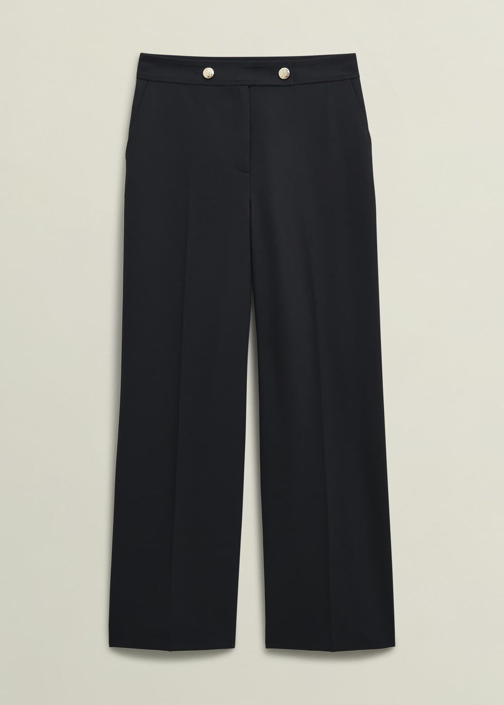 Heidi Wool Blend Pants, Black, hi-res