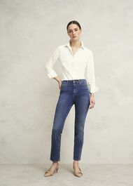 Macy Slim Jeans, Mid Wash, hi-res