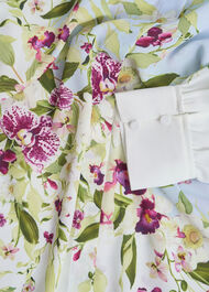 Sabina Floral Shirt, Pale Blue Multi, hi-res