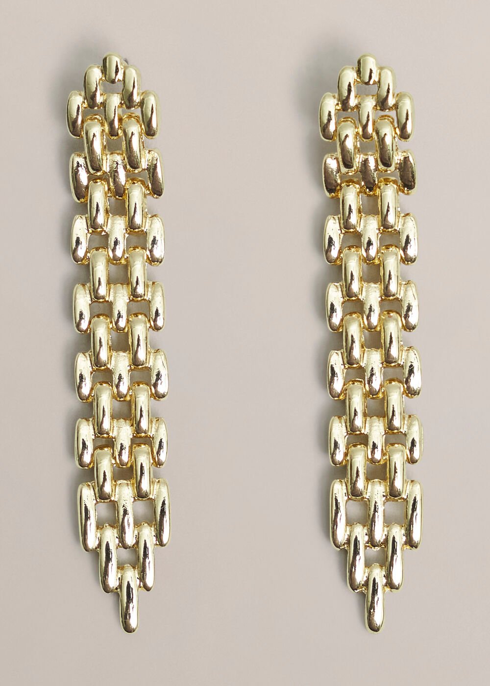 Florentina Earrings, Gold, hi-res