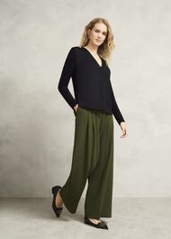 Danika Blouse, Hobbs Black, hi-res
