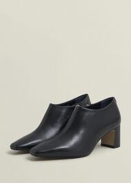 Leona Shoeboots, Black, hi-res