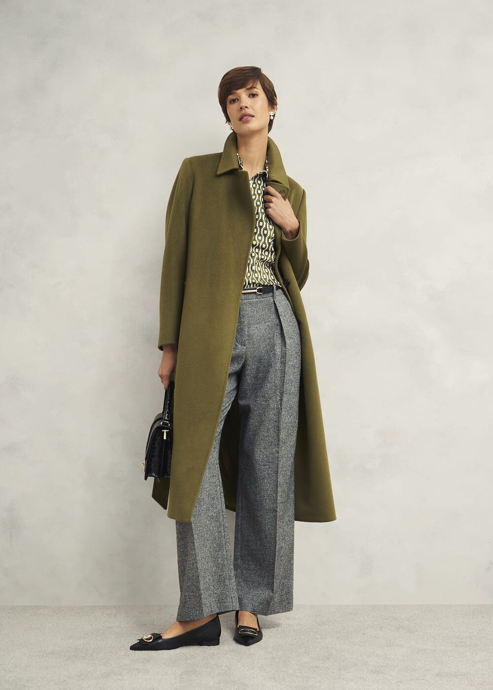 Tallie Shirt, Ivory Green, hi-res