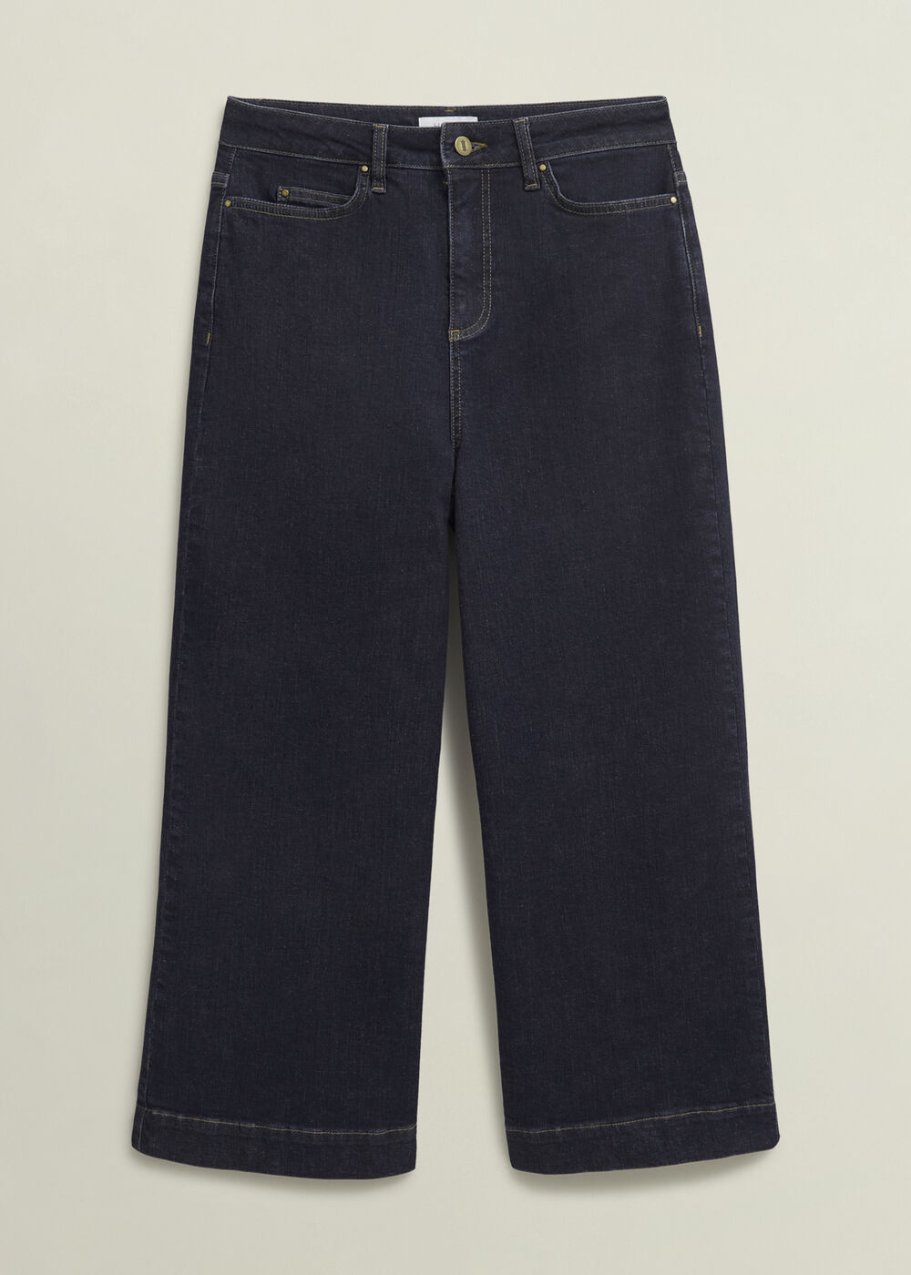 Brinley Crop Wide Leg Jeans, Indigo, hi-res