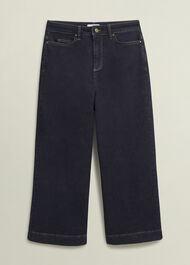 Brinley Crop Wide Leg Jeans, Indigo, hi-res