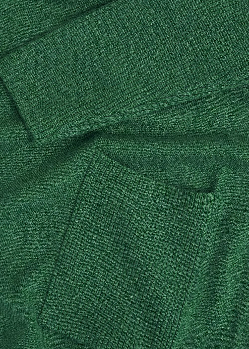 Devora Knitted Dress With Cashmere, Verdent Green, hi-res