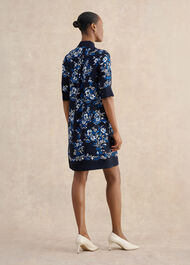 Marciella Dress, Navy Multi, hi-res