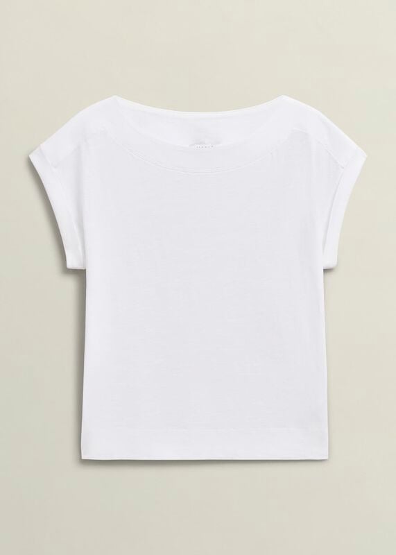Alycia Cotton Slub T-Shirt