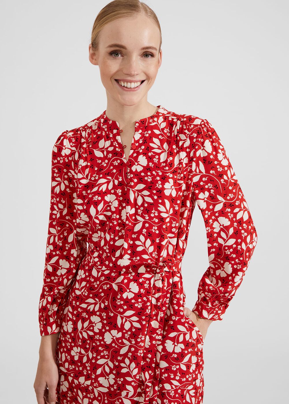 Erin Dress, Red Multi, hi-res