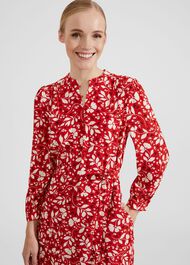 Erin Dress, Red Multi, hi-res