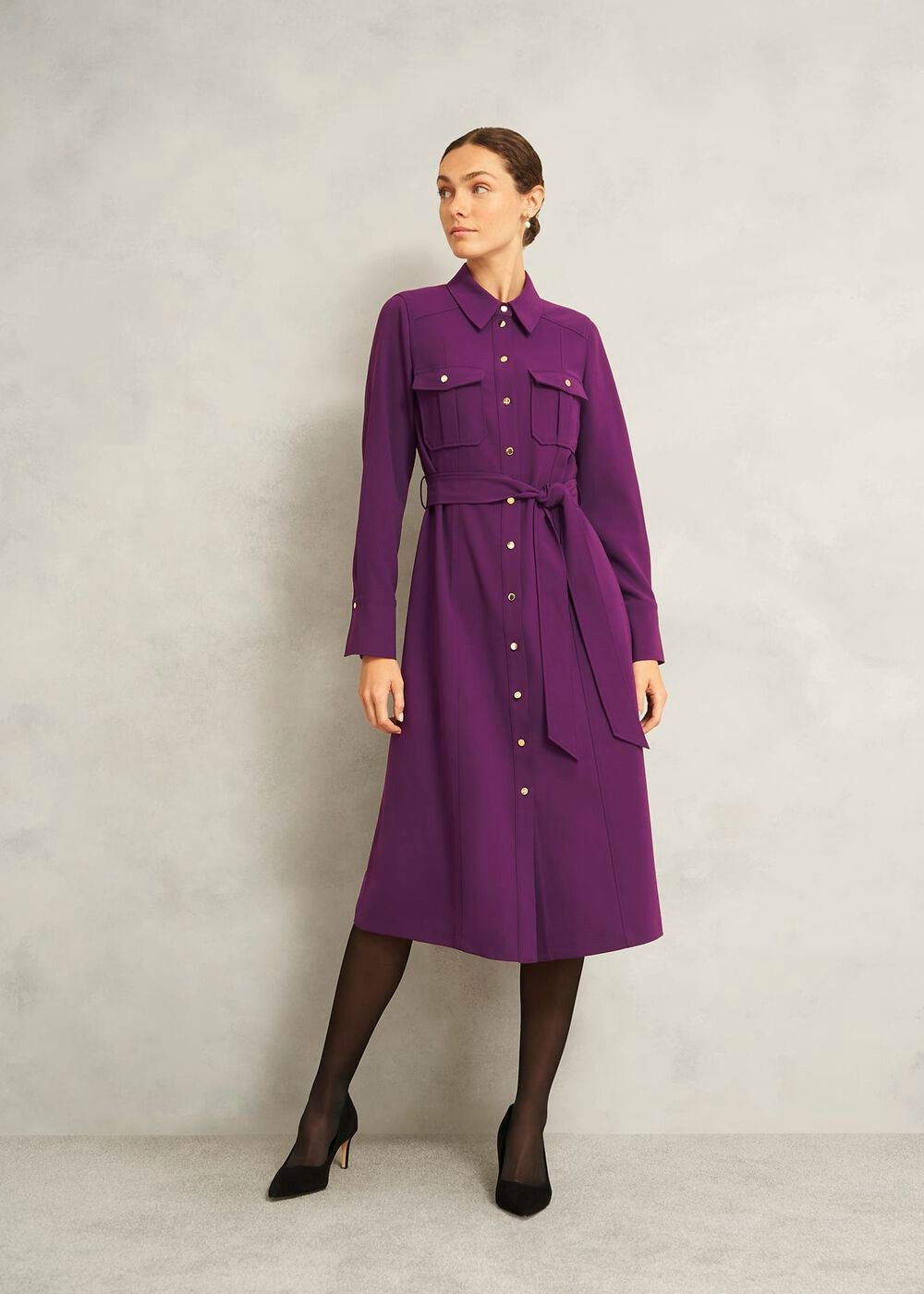 Violet Dress, Vibrant Purple, hi-res