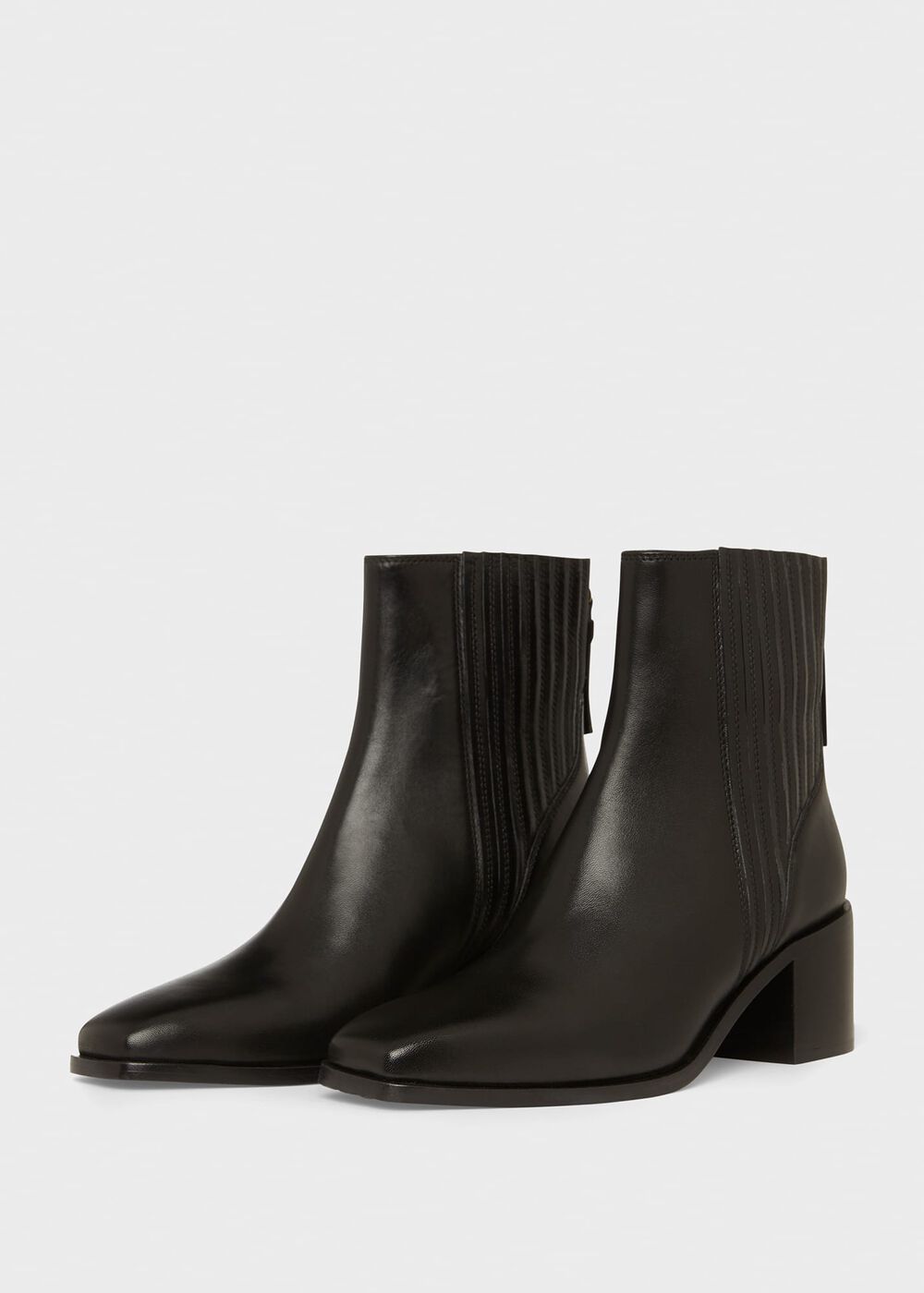 Willa Ankle Boots, Black, hi-res